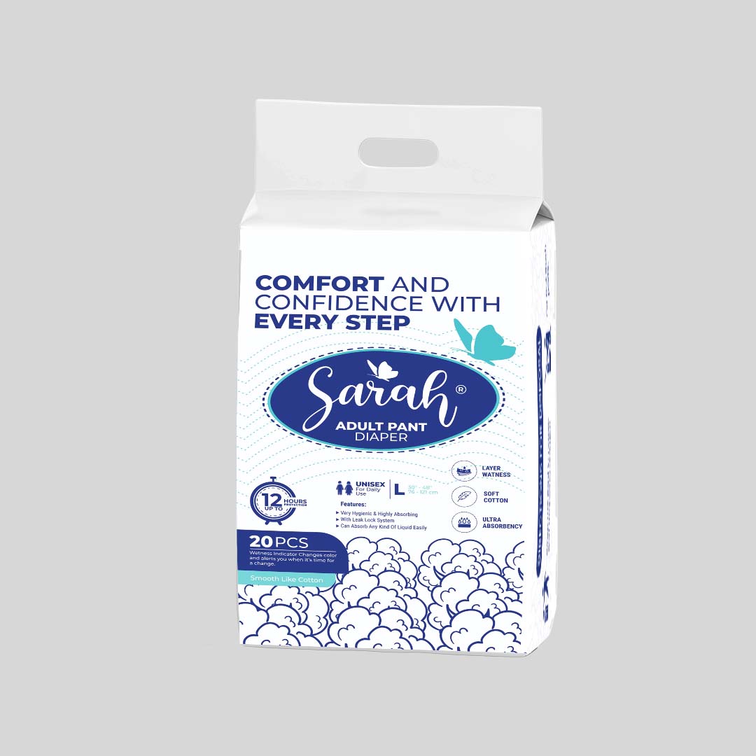 Sarah Adult Diaper Pant Style | Pack of 20 Diapers